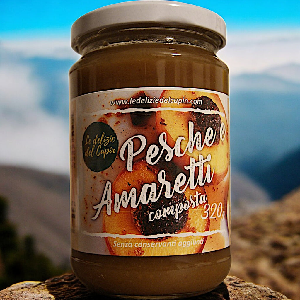 Peach and Amaretti Compote 320g