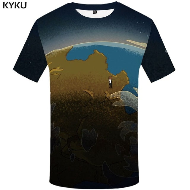 Tokyo Ghoul T-shirt Men Ken Kaneki T-shirts 3d Graffiti Tshirt Printed Japan Tshirts Casual Blood Anime Clothes-2